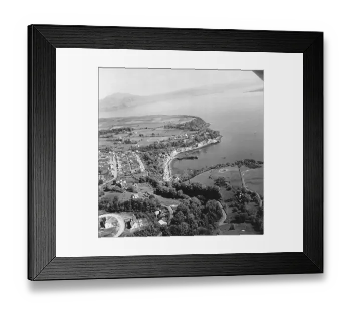 Framed Print : Tobermory. Aerial view of Tobermory, Mull, Argyllshire, circa 1950 Framed Print : Tobermory. Aerial view of Tobermory, Mull, Argyllshire, circa 1950
