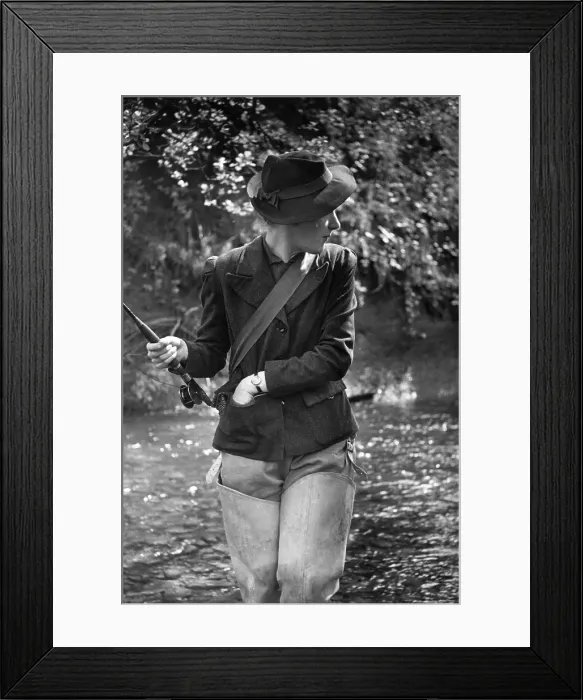 Framed Print : Fly-Fishing Framed Print : Fly-Fishing