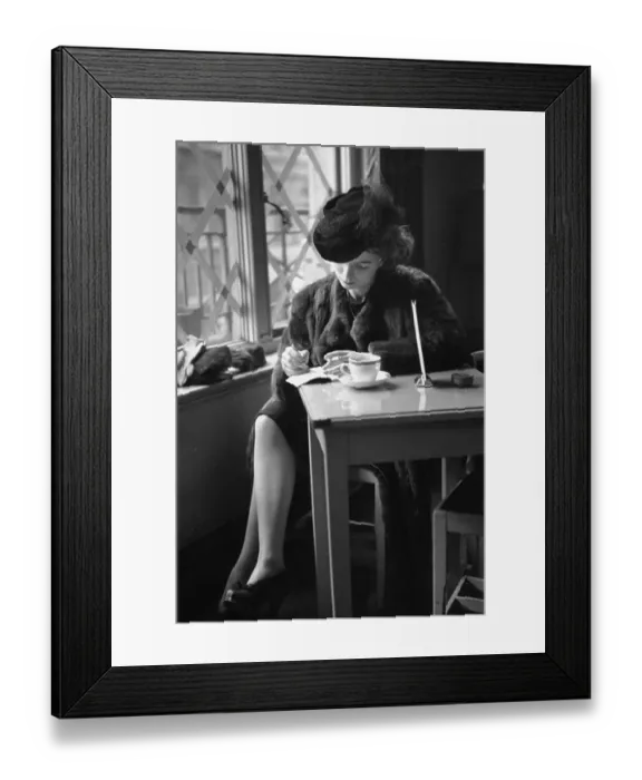 Framed Print : Solitary Coffee Framed Print : Solitary Coffee