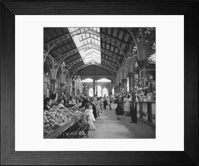 Framed Print : French Food Market Framed Print : French Food Market