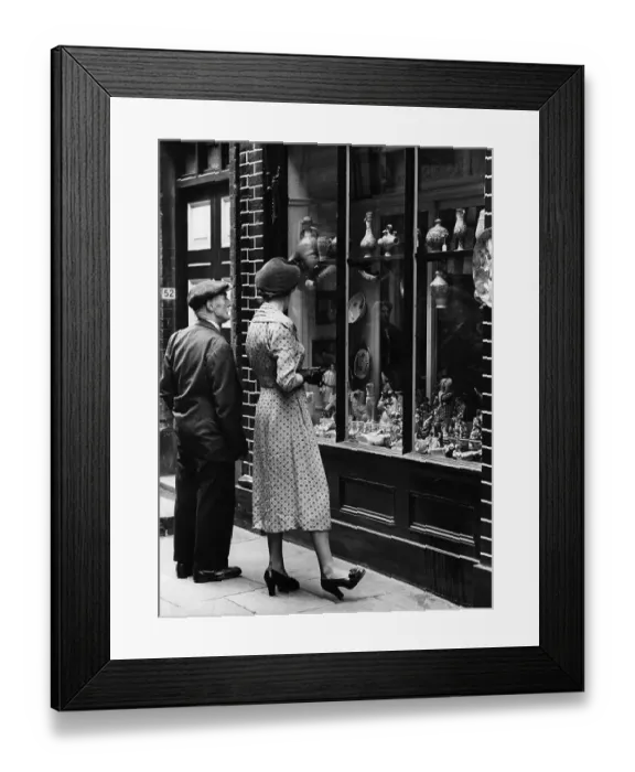 Framed Print : Antiques For Sale Framed Print : Antiques For Sale