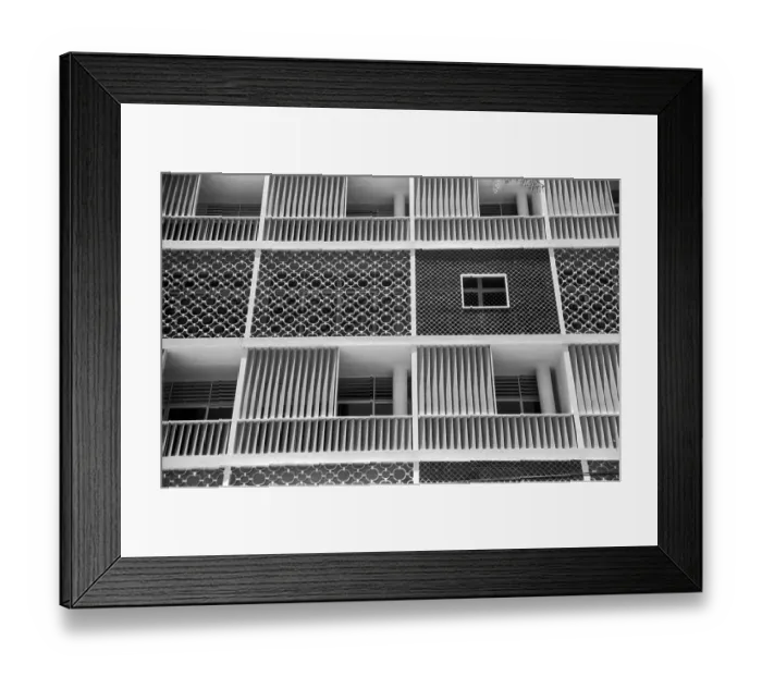 Framed Print : Brazilian Apartments Framed Print : Brazilian Apartments
