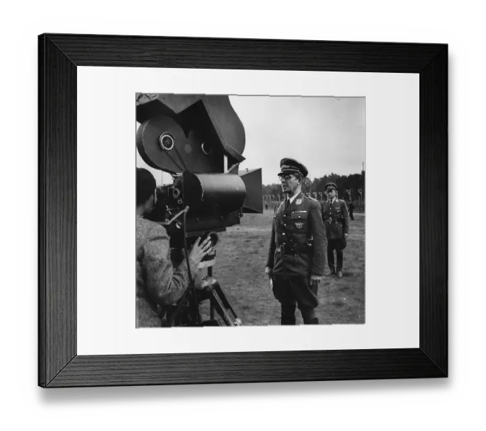 Framed Print : Filming Franz Framed Print : Filming Franz