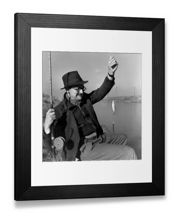 Framed Print : Catching A Tiddler Framed Print : Catching A Tiddler