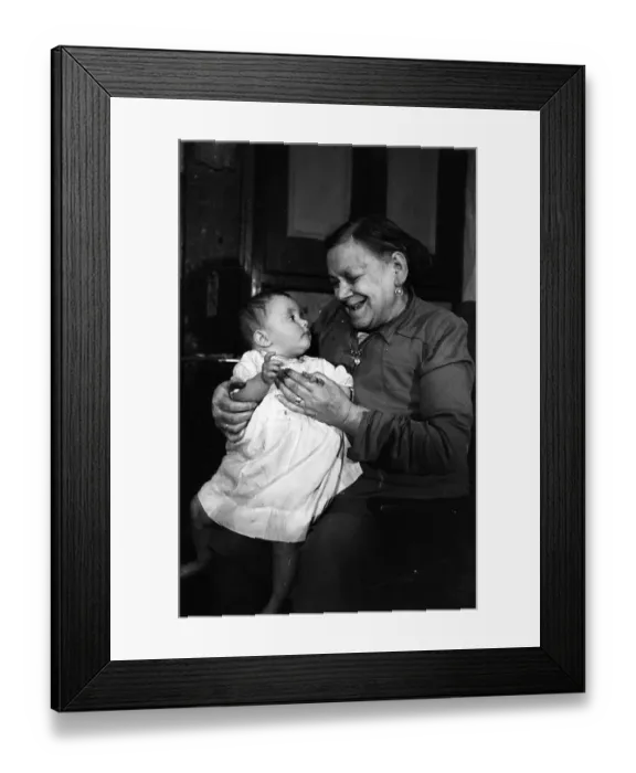 Framed Print : Working Class Gran Framed Print : Working Class Gran