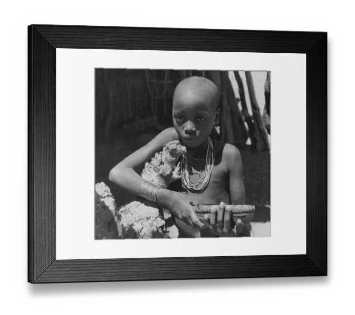 Framed Print : Tanzanian Native Framed Print : Tanzanian Native