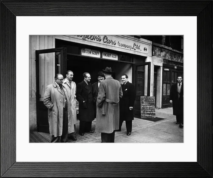 Framed Print : Car Dealers Framed Print : Car Dealers