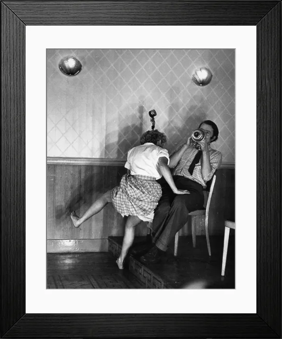 Framed Print : Jazz Dancing