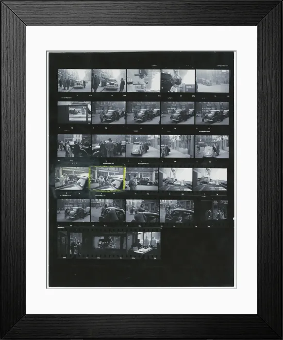 Framed Print : Car Dealers Of Warren Street Framed Print : Car Dealers Of Warren Street
