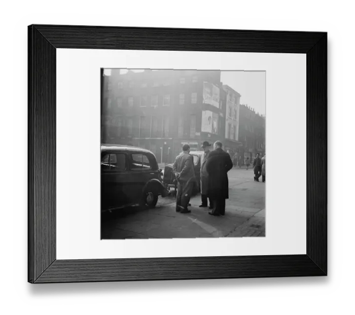 Framed Print : Car Dealers Of Warren Street Framed Print : Car Dealers Of Warren Street