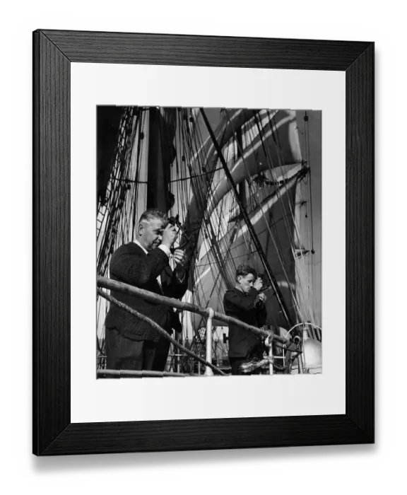 Framed Print : On Board The Passat Framed Print : On Board The Passat