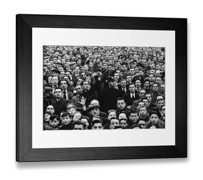Framed Print : Fans At Ibrox Framed Print : Fans At Ibrox