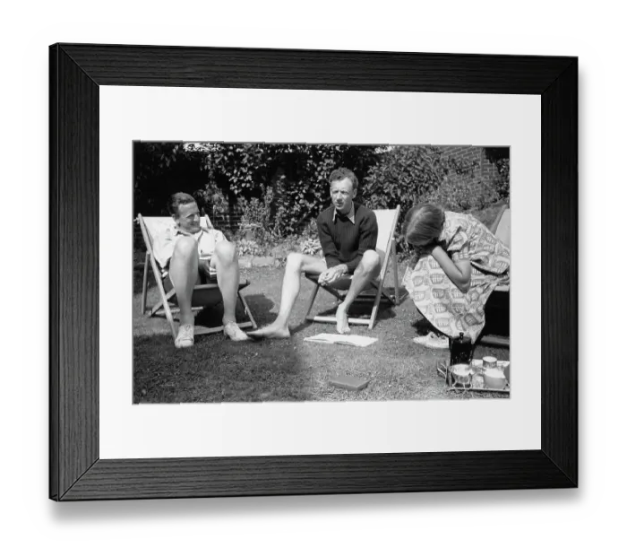Framed Print : Britten And Pears Framed Print : Britten And Pears