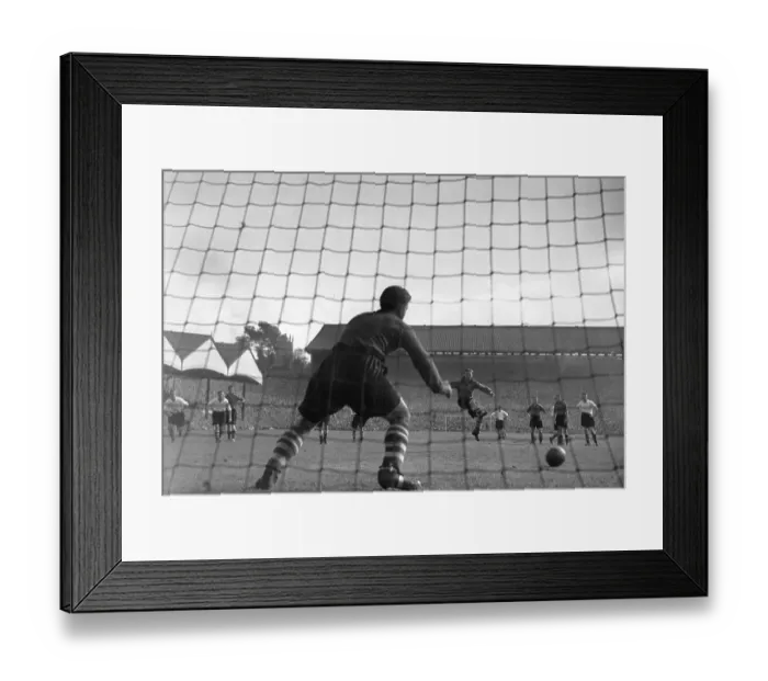 Framed Print : Penalty Kick Framed Print : Penalty Kick