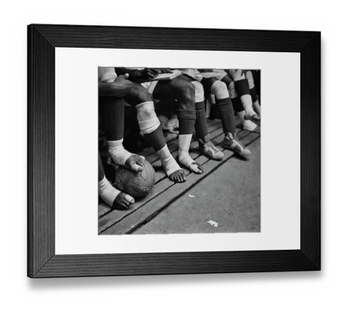 Framed Print : Nigeria National Football Team In The UK