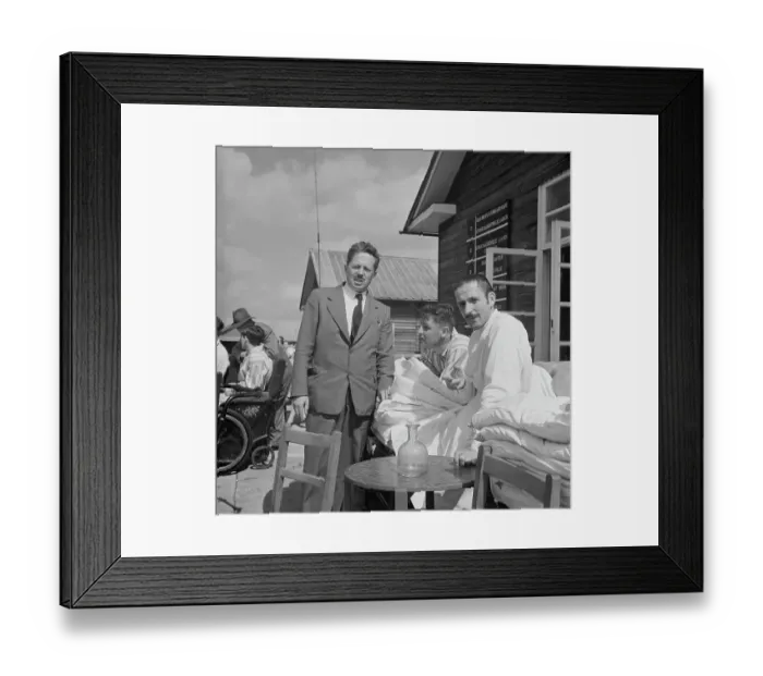 Framed Print : Rehabilitation After Spinal Injury
