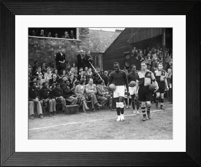 Framed Print : Footballers Framed Print : Footballers