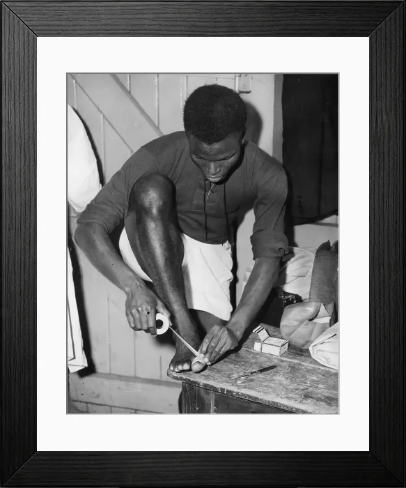 Framed Print : Toe Binding Framed Print : Toe Binding