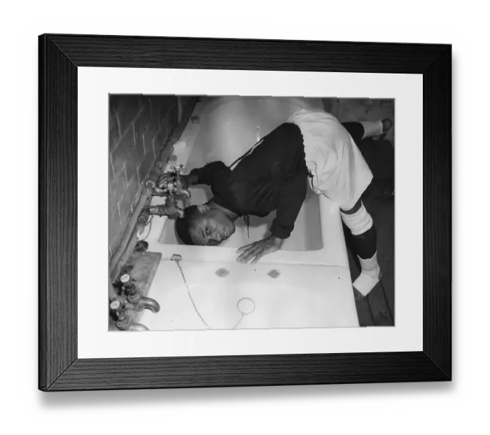 Framed Print : Head Under The Tap Framed Print : Head Under The Tap