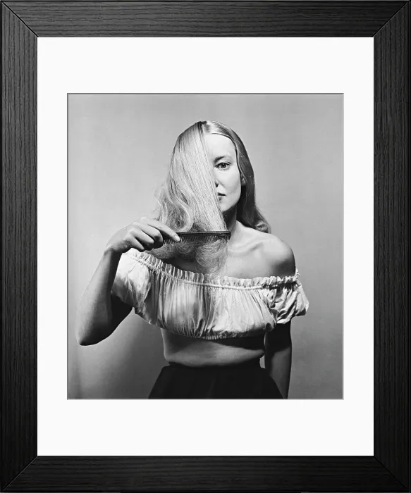 Framed Print : Hair Fashion by Bill Brandt Framed Print : Hair Fashion by Bill Brandt