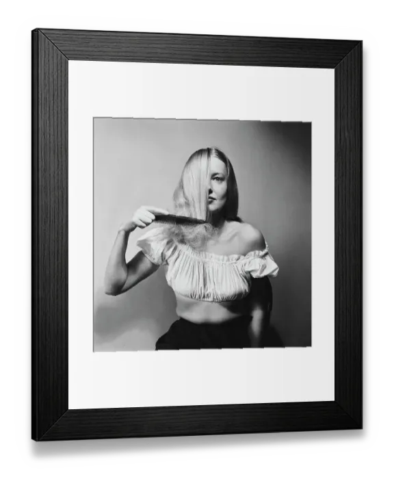 Framed Print : Hair Fashion by Bill Brandt Framed Print : Hair Fashion by Bill Brandt
