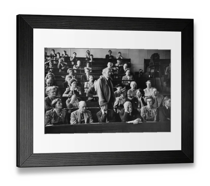 Framed Print : Psychology Lecture Framed Print : Psychology Lecture