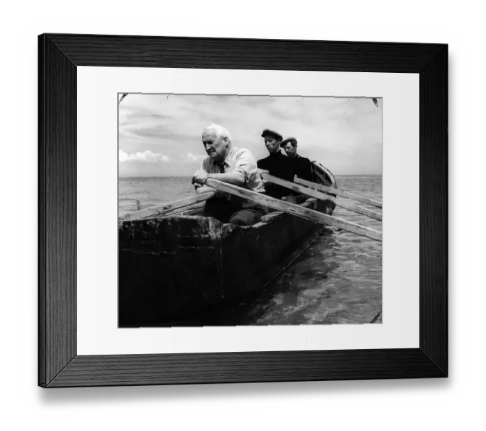 Framed Print : Rowing Boat Framed Print : Rowing Boat