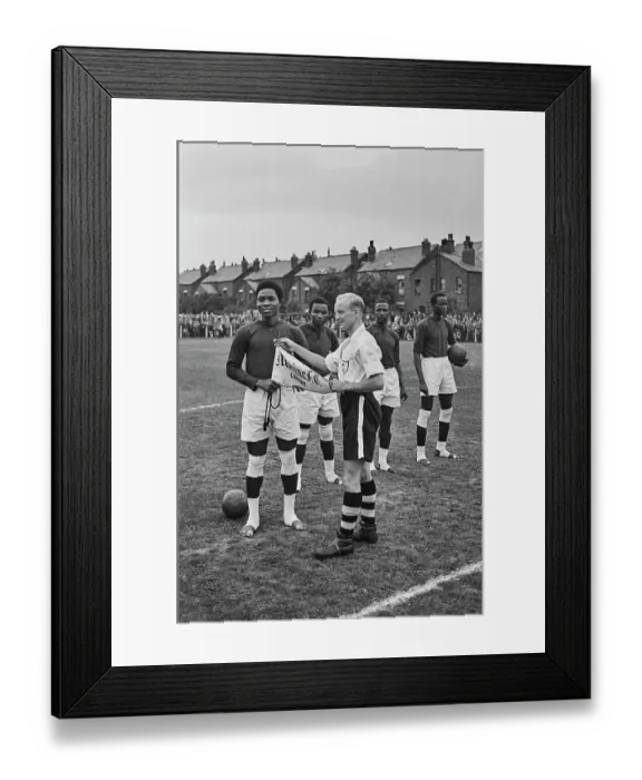 Framed Print : Nigeria National Football Team In The UK Framed Print : Nigeria National Football Team In The UK