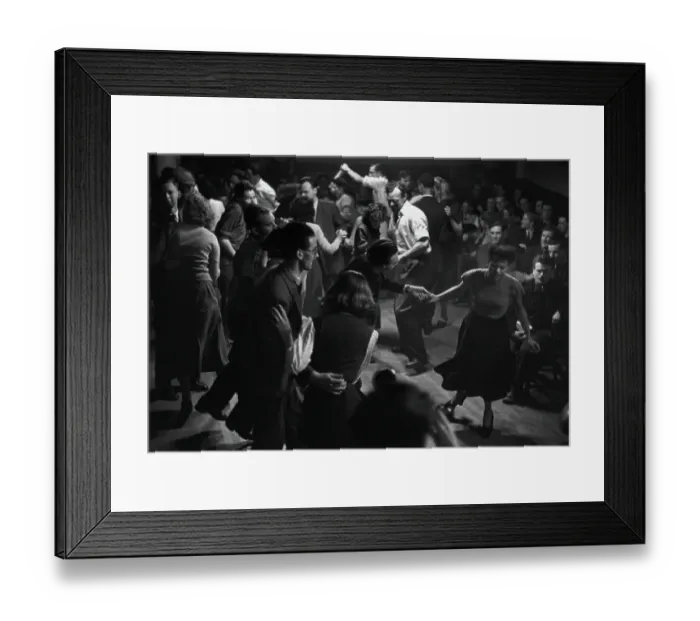 Framed Print : Jazz Club Dancers Framed Print : Jazz Club Dancers