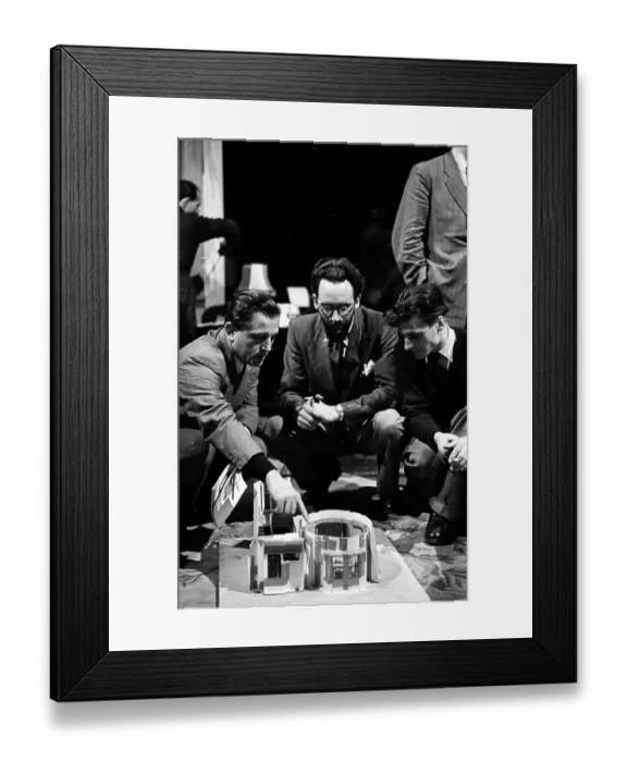 Framed Print : Dmytryk Directs Framed Print : Dmytryk Directs