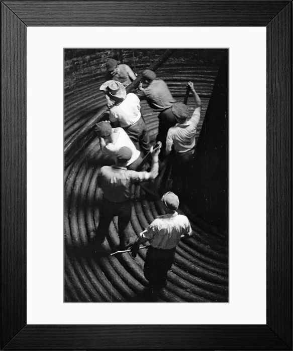 Framed Print : Laying Pipeline Framed Print : Laying Pipeline
