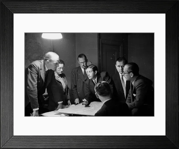 Framed Print : BBC Meeting Framed Print : BBC Meeting