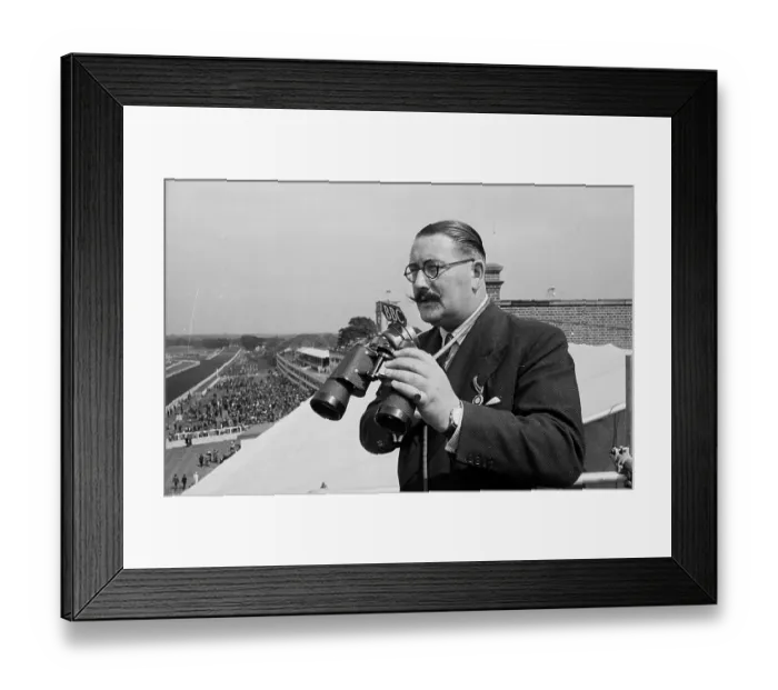 Framed Print : Ascot Reporter Framed Print : Ascot Reporter