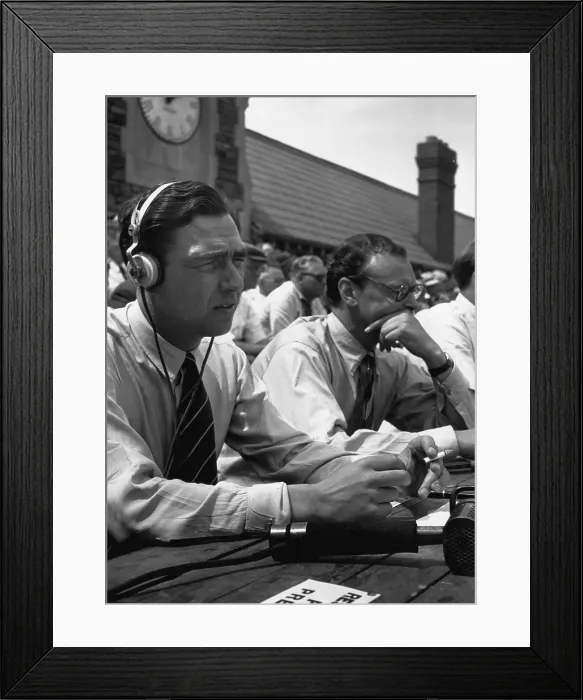 Framed Print : John Arlott Framed Print : John Arlott