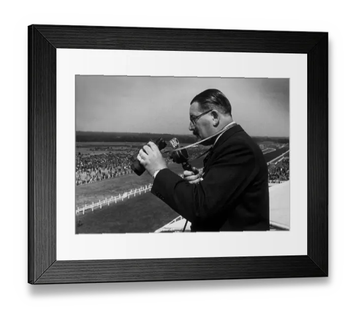 Framed Print : Ascot Reporter Framed Print : Ascot Reporter