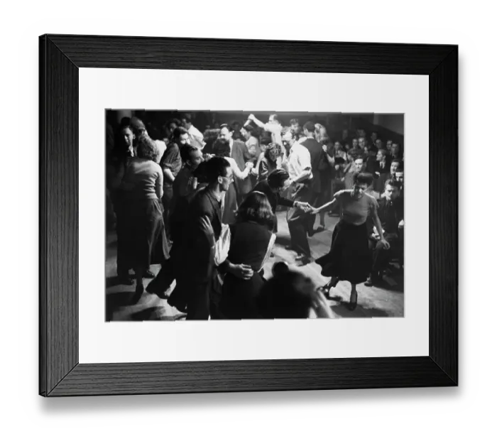 Framed Print : Jazz Club Dancers Framed Print : Jazz Club Dancers