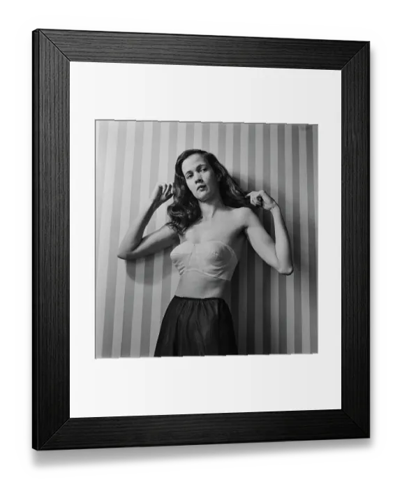 Framed Print : Fashion In Bras by Bill Brandt Framed Print : Fashion In Bras by Bill Brandt