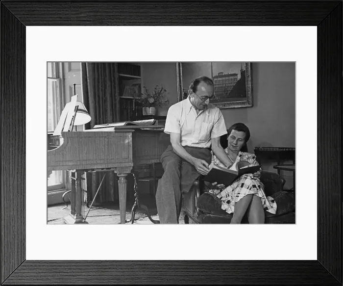 Framed Print : Clifford Curzon