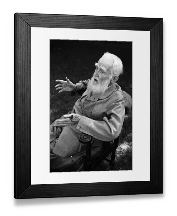 Framed Print : Irish Playwright Framed Print : Irish Playwright