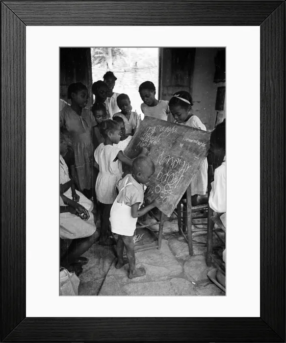 Framed Print : UNESCO Class Framed Print : UNESCO Class