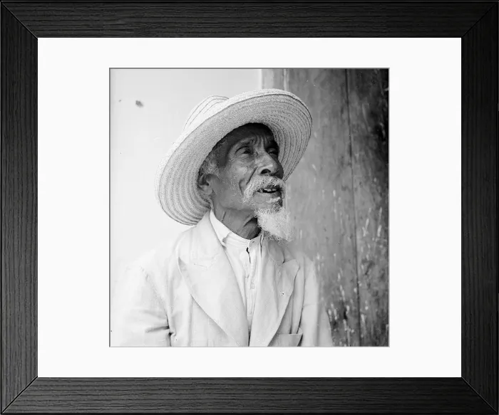 Framed Print : Haitian Man Framed Print : Haitian Man
