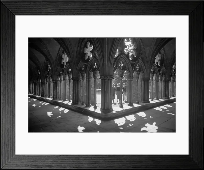 Framed Print : Cathedral Cloisters Framed Print : Cathedral Cloisters