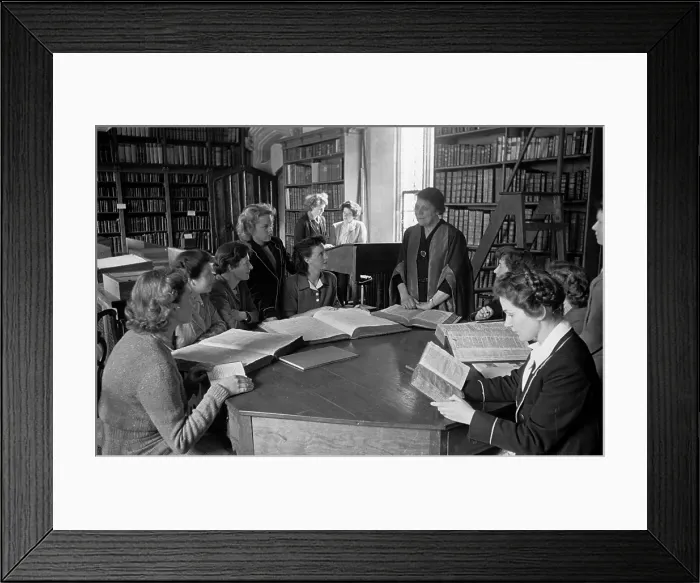 Framed Print : School Lbrary Framed Print : School Lbrary