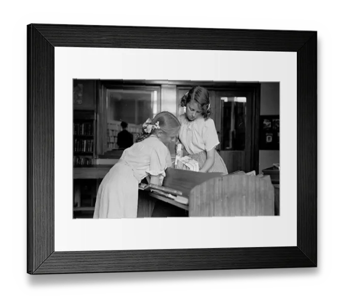 Framed Print : In The Library Framed Print : In The Library