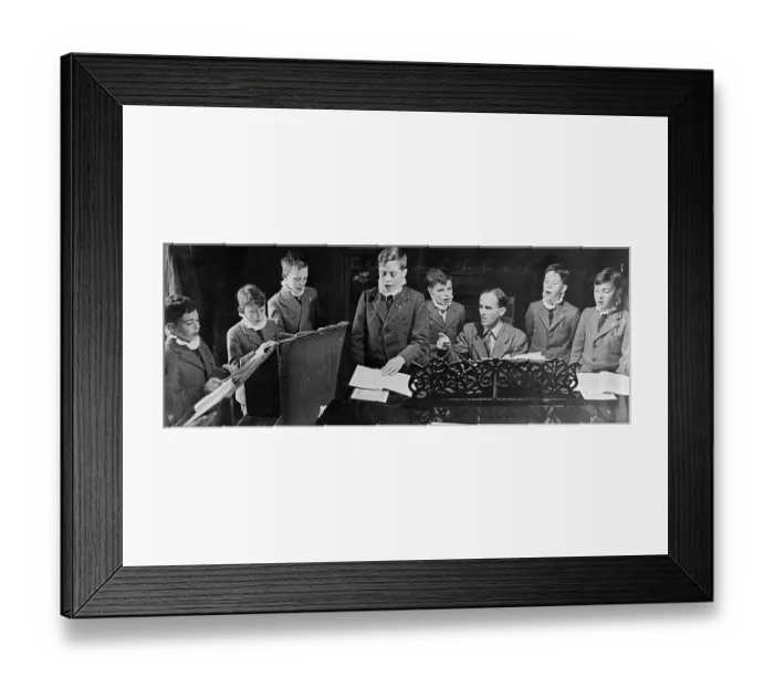 Framed Print : Choir Boys Framed Print : Choir Boys