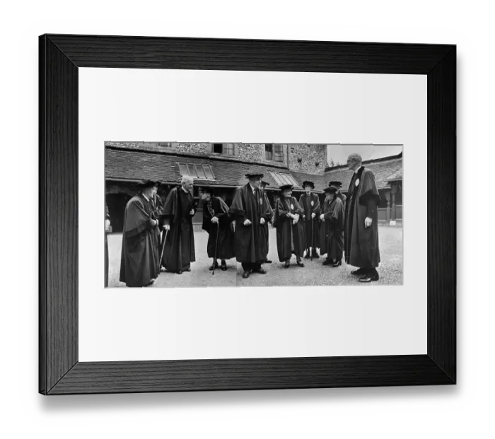 Framed Print : Hospital Residents Framed Print : Hospital Residents