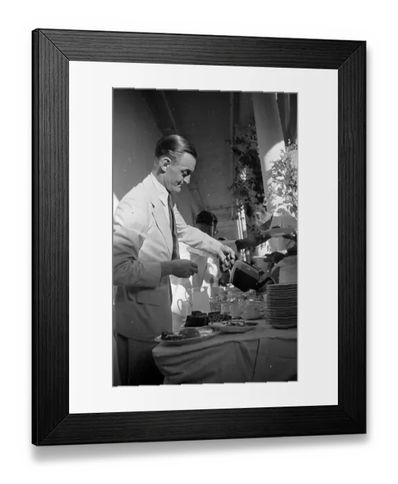 Framed Print : Tea Commander Framed Print : Tea Commander