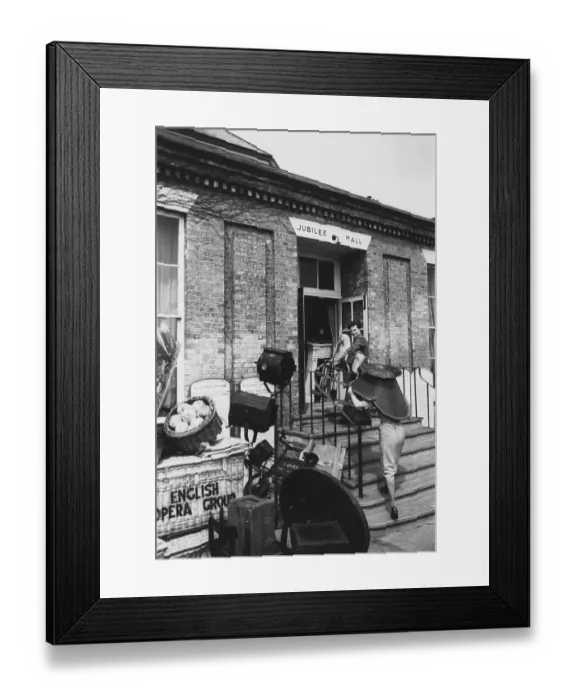 Framed Print : Making An Opera Framed Print : Making An Opera