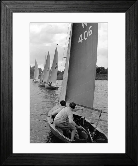 Framed Print : Yacht Race Framed Print : Yacht Race