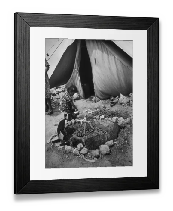 Framed Print : Arab Refugees Framed Print : Arab Refugees